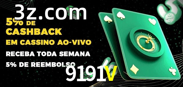 Promoções do cassino ao Vivo 9191V
